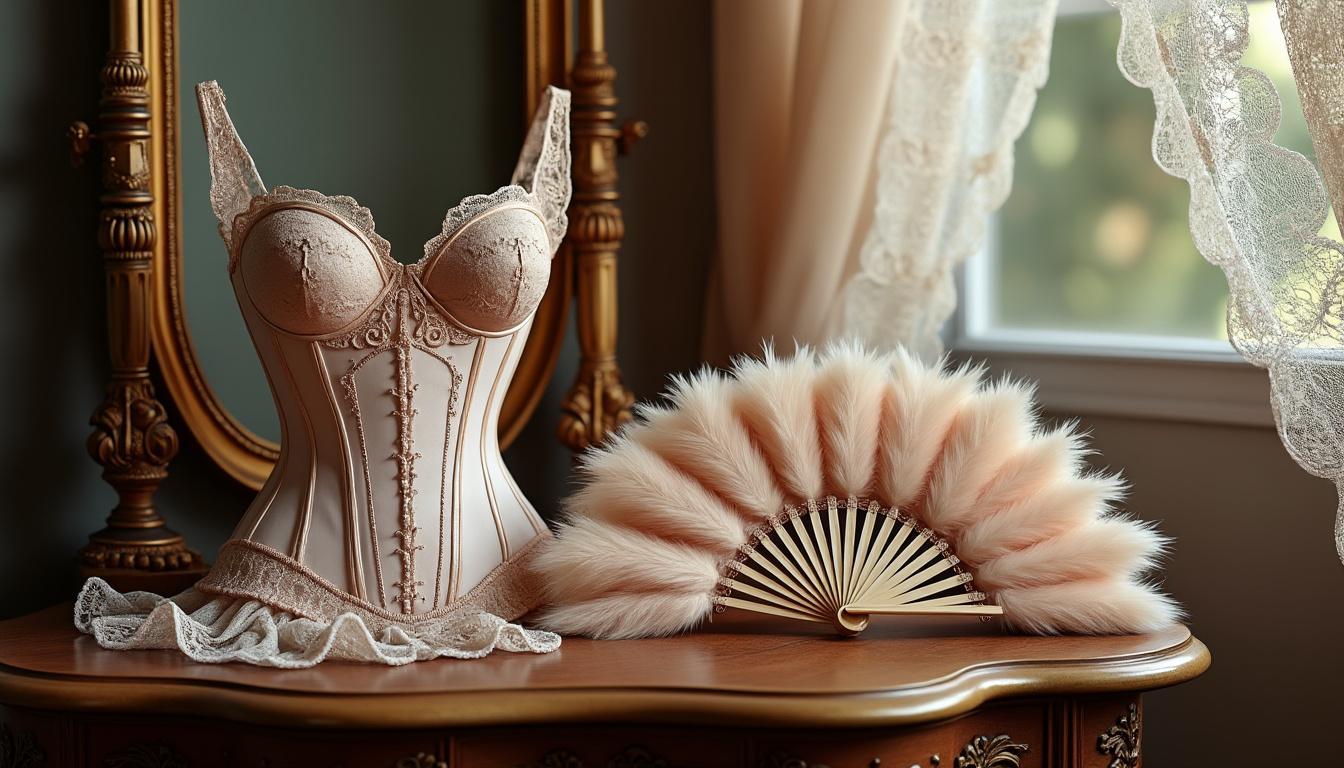découvrez notre collection d'ensembles lingerie burlesque audacieux pour révéler votre sensualité avec élégance et confiance.