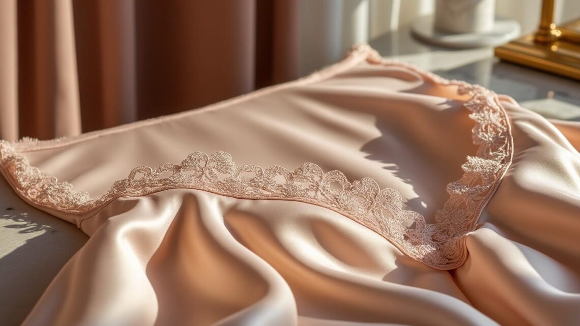 Les culottes fendues en satin, un must-have pour les soirées glamour