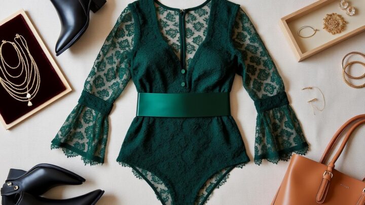 Transformez votre style avec un body en résille grande taille et des accessoires adaptés