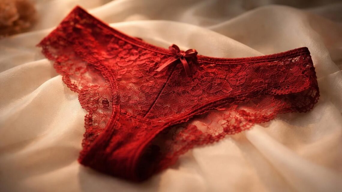 Le charme irrésistible d&rsquo;un sous-vêtement femme en dentelle rouge